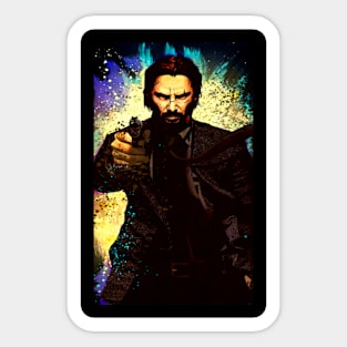 John Wick's Code Loyalty Over Life Sticker